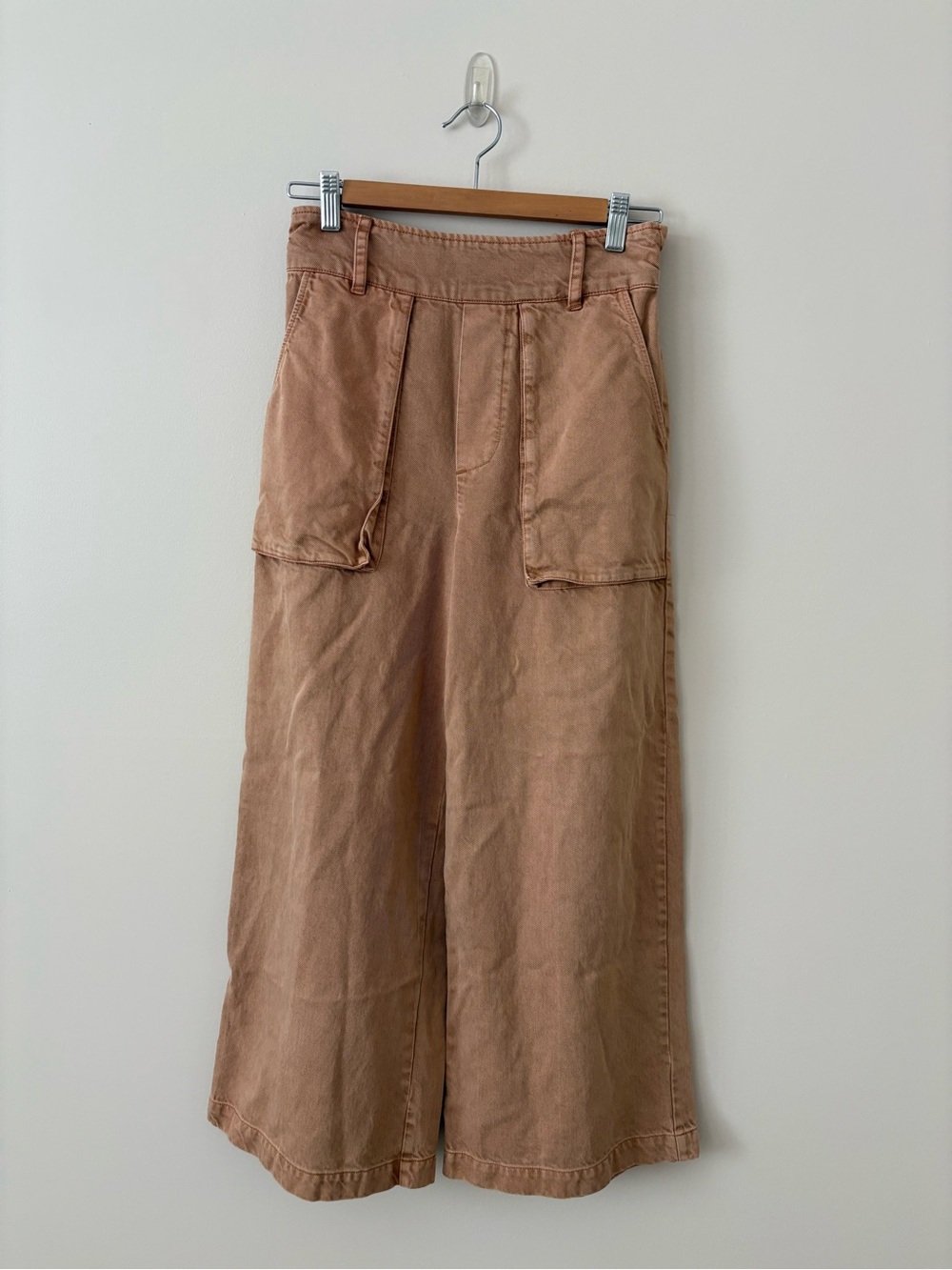 Young Fabulous & Broke Wide Leg Utility Pants in Dusty Rust